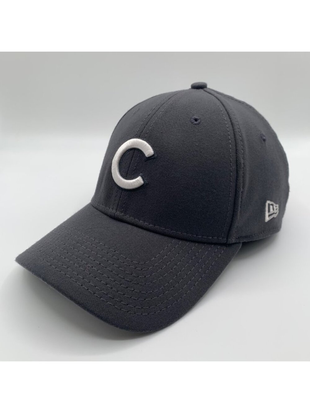 Chicago Cubs MLB Gray New Era 39Thirty Stretch Fitted Hat